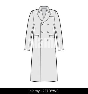 British clothes and fashion, male and female style Stock Vector