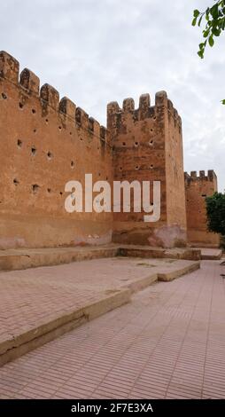 Taroudant is a city in Morocco, known as the 'Grandmother of Marrakech', because it looks like a smaller Marrakech with its surrounding ramparts Stock Photo