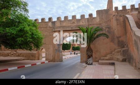 Taroudant is a city in Morocco, known as the 'Grandmother of Marrakech', because it looks like a smaller Marrakech with its surrounding ramparts Stock Photo