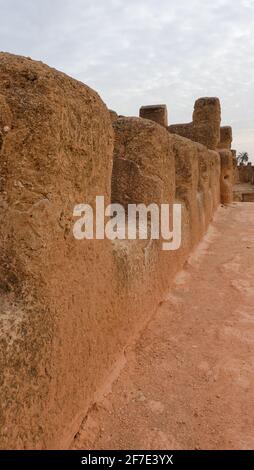 Taroudant is a city in Morocco, known as the 'Grandmother of Marrakech', because it looks like a smaller Marrakech with its surrounding ramparts Stock Photo