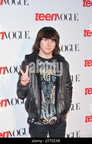 Actor Mitchel Musso attends arrivals for the 6th annual Teen Vogue Young Hollywood Party at Los Angeles County Museum of Art on September 18, 2008 in Los Angeles, California. Credtit: Jared Milgrim Stock Photo