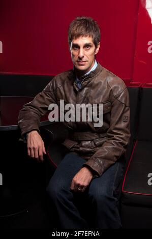 Portrait of singer Perry Farrell at club LAX on January 16, 2007 in Los Angeles, California. Stock Photo