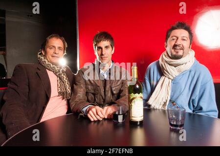 Portrait of singer Perry Farrell (c) at club LAX on January 16, 2007 in Los Angeles, California. Stock Photo