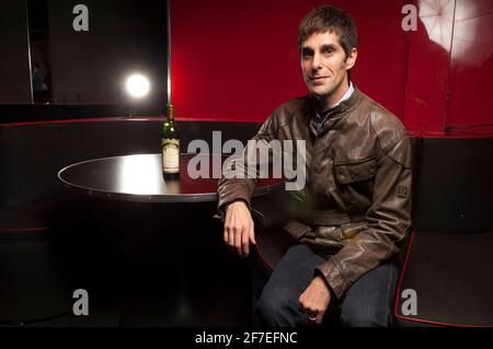 Portrait of singer Perry Farrell at club LAX on January 16, 2007 in Los Angeles, California. Stock Photo