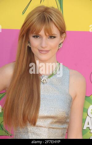 Bella Thorne at Nickelodeon's 26th Annual Kids' Choice Awards at USC ...