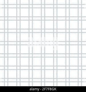 Gingham retro checkered tile pattern for textile design. Stock Vector