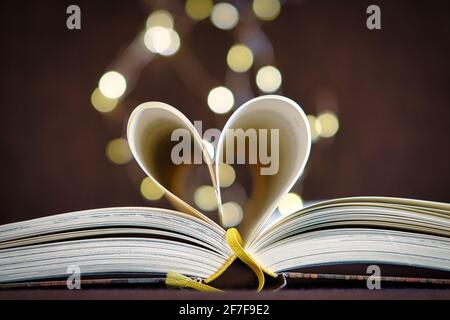 Love Stories in romantic light mood Stock Photo