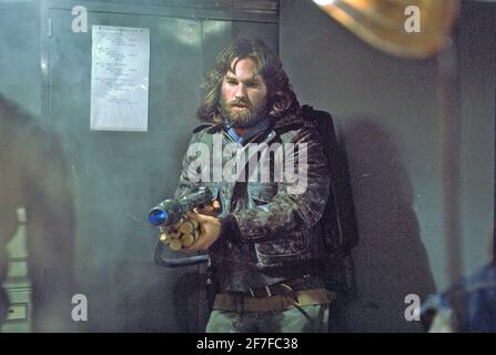 THE THING 1982 Universal Pictures film with Kurt Russell as R.J.MacReady Stock Photo