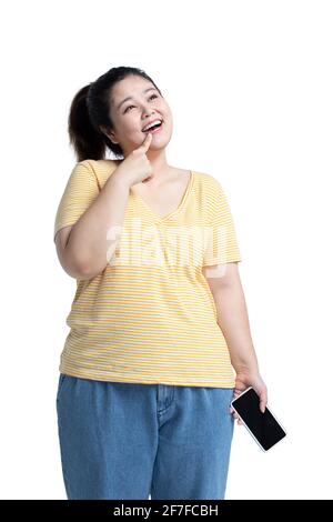 Happy young woman Stock Photo