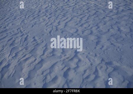 Snow Desert Stock Photo