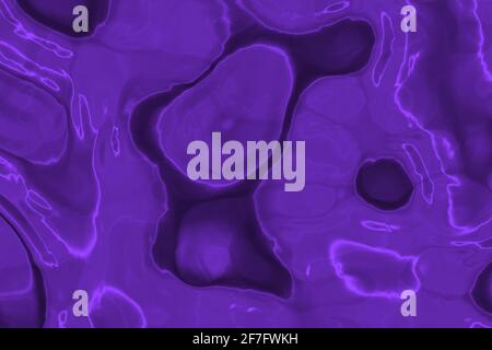 artistic purple energetic lights in the scratch slime digitally made texture or background illustration Stock Photo