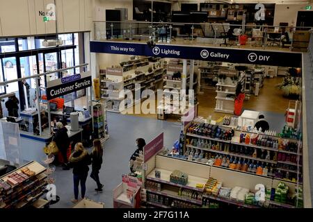 the range superstore for home,garden and leisure products in canterbury east kent uk april 2021 Stock Photo