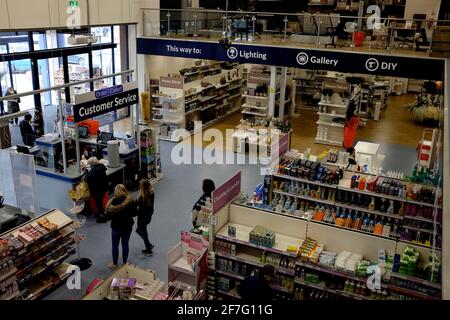 the range superstore for home,garden and leisure products in canterbury east kent uk april 2021 Stock Photo