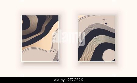 Graphic poster design on white background vector illustration. Stock Vector