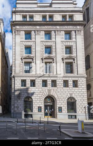 Exterior of the Persia International Bank,City of London, England, UK Stock Photo