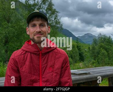 Rob Sinclair Runner Rob Sinclair - Ultra Athlete Marathon - Triple Crown Champion Stock ...