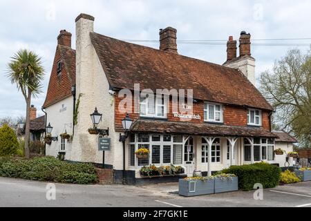 The Waterwitch Pub in Odiham Stock Photo - Alamy