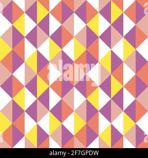 Pattern with triangular motives. Geometric pattern. Stock Vector