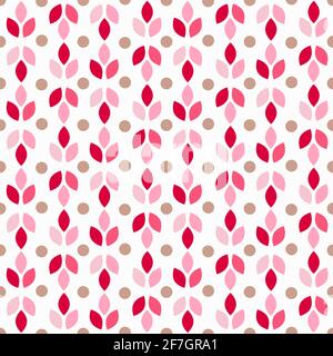 Pattern with abstract geometric shapes.Abstract illustration. Stock Vector