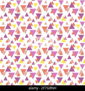 Pattern with triangular motives.  Stock Vector