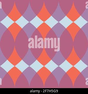 Geometric vector seamless pattern for wallpaper, textile , surface, fashion , background,tile, stationary, home decor, furnishing etc. Stock Vector