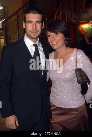 DAVINA McCALL WITH HER ACTOR HUSBAND MATTHEW ROBERTSON AT THE SOUTHERN ...