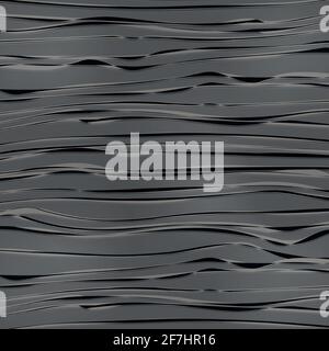 Realistic texture pattern of dark wood, background - Vector illustration Stock Vector