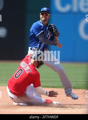 This is a 2021 photo of Andres Gimenez of the Cleveland Indians baseball  team. This image reflects the Cleveland Indians active roster as of  Saturday, Feb. 27, 2021 when this image was