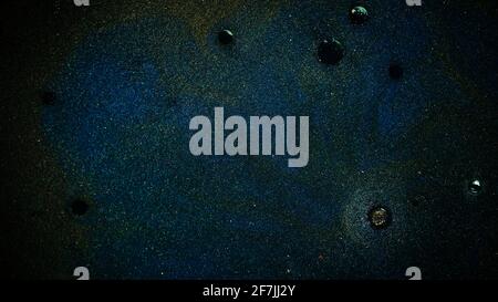 Dark blue glitter background texture Stock Photo