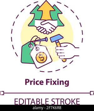 fixed cost, price icon, vector art Stock Vector Image & Art - Alamy