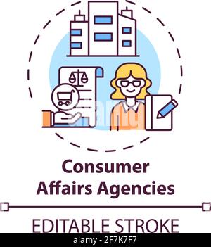 Consumer policy isolated concept vector illustration Stock Vector Image ...