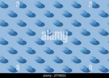 Colored easter egg creative pattern Stock Photo