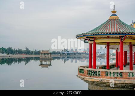 Jimei school village, a historic university village in Xiamen, China. Stock Photo