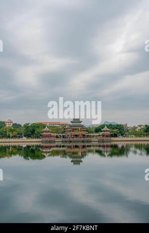 Jimei school village, a historic university village in Xiamen, China. Stock Photo