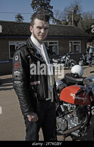 Ton up Rockers Stock Photo - Alamy