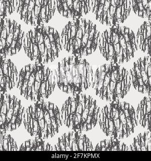 Black and white seamless abstract grunge texture Stock Vector