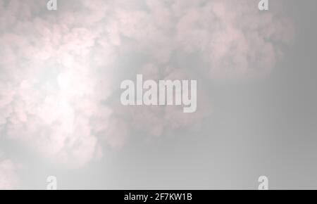 Blue wipe smoke cloud. Abstract mystic freeze motion diffusion background. Stock Photo