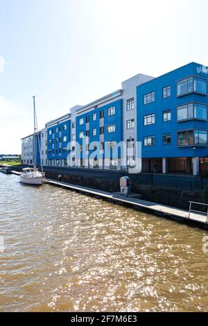 Gloucestershire College at Gloucester Docks UK Stock Photo