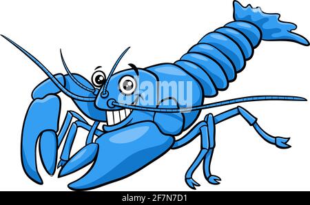 Yabby Color In cartoon yabby comic animal character coloring book page Stock Vector ...