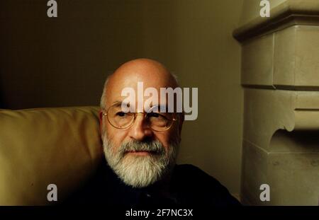 Terry Pratchett (b1948),OBE book author novelist pictured at his home in  Salisbury, Wiltshire Stock Photo - Alamy