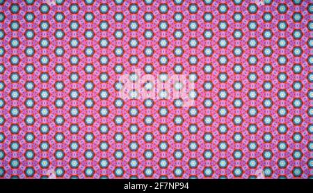 Abstract fractal symmetrical texture background. Stock Photo