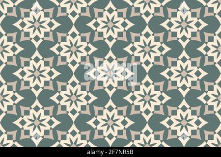 V shape geometric stylized flower greige natural hues. For print, web and decorative uses. Stock Vector