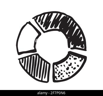 Graphs and Charts icons, Set hand drawn . Vector Stock Photo - Alamy