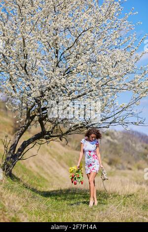 Senior Pictures in the Wildflower Field — Always Flourishing