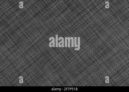 Textured gray black braided plastic material with a diagonal geometric weave. Abstract dark background Stock Photo
