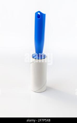 Hair Remover Brush for a Clothes on white background Stock Photo