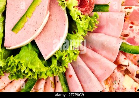 cold meat Stock Photo