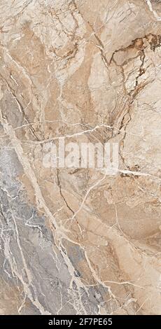 Blue Breccia marble design with polished finish natural texture and veins use for wall and floor tiles Stock Photo