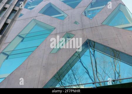 Tod's store by Toyo Ito, in Omotesando street. Tokyo. Japan Stock Photo ...