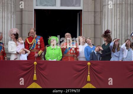 FILE: Prince Philip Dead at 99. UK. 11th June, 2016. Prince Philip during Trooping the Colour and the Queens Birthday Parade June 2016 Credit: MARTIN DALTON/Alamy Live News Stock Photo